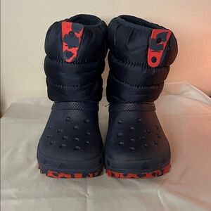 Crocs Toddler Snow Boots - New Size 9